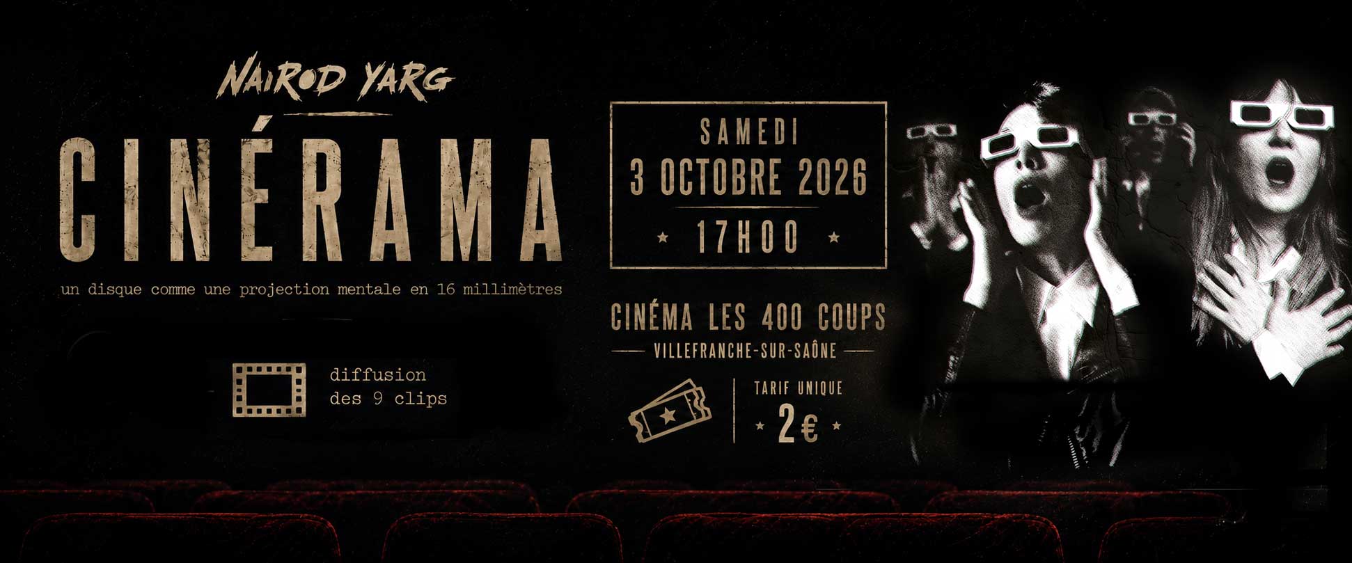 Cinérama Cinéma les 400 coups de Villefranche sur Saône