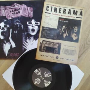 disque vinyle Nairod Yarg "Cinérama" édition limitée et numérotée à 100 exempalires